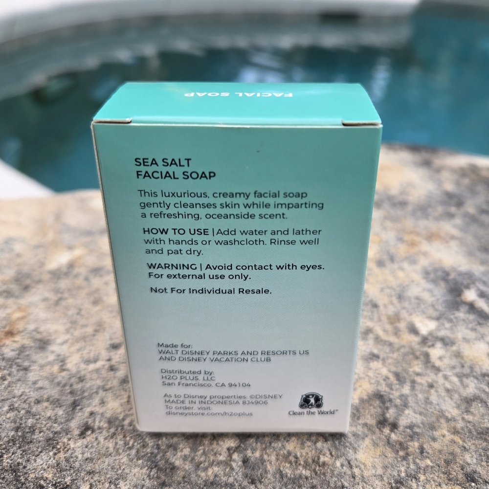 NWT Disney Resorts H2O+ Sea Salt Soap And Lotion Travel Size Set - Picture 9 of 9